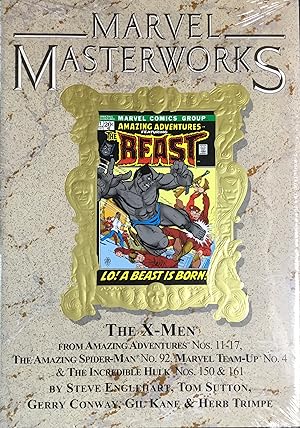 Immagine del venditore per MARVEL MASTERWORKS Vol. 105 (Gold Foil Variant Edition) : The X-MEN from AMAZING ADVENTURES Nos. 11-17, SPIDER-MAN No. 92, MARVEL TEAM-UP No. 4 & The INCREDIBLE HULK Nos. 150 & 161 venduto da OUTSIDER ENTERPRISES