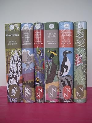 Seller image for NEW NATURALIST SERIES Run of six. No.100 Woodlands, 101 Galloway and the Borders, 102 Garden Natural History, 103 The Isles of Scilly, 104 Ornithology, 105 Wye Valley for sale by LOE BOOKS