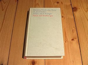 Seller image for Fabeln und Erzhlungen. for sale by nebenmond