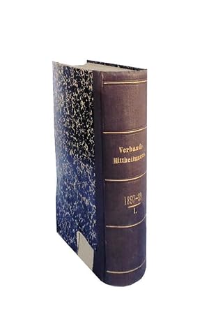 Sammelband bestehend aus 27 Verbandsberichten (1897-1899) und 4 Monographien (Wasserrecht u.a.). ...