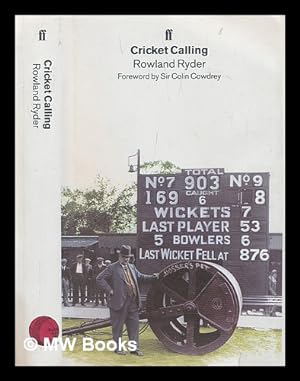 Imagen del vendedor de Cricket calling a la venta por MW Books