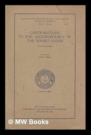 Seller image for Contributions to the anthropology of the Soviet Union for sale by MW Books