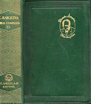 Image du vendeur pour OBRAS COMPLETAS. Tomo VII. NOVELAS Y CUENTOS. Almas annimas. Las dos vidas. El beso en la herida. La reina mujer. Agua en cisterna. El destino cruel. La paz de Veceia. Matrnidad. En la extrema linde. La misa azul. Un caballero desconocido. La caravana. Como las abejas. La "Muestra". Rosas de sangre. El alma de Sixto. Un nio malo. El reverso de la medalla. Adn y Eva en el "Dan Ing". Beso de oro. Corneja siniestra. Fin de raza. La pasion de Mister Castle. El secreto de la vida. mis en vente par angeles sancha libros