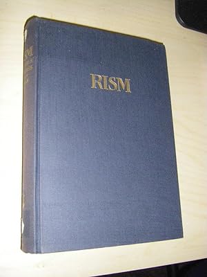 Recueils Imprimes XVIIIe Siecle (RISM)
