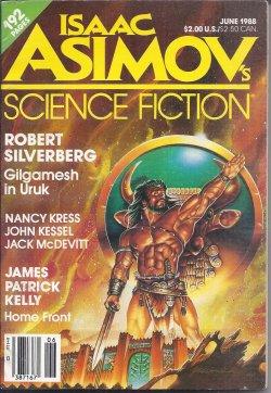 Image du vendeur pour Isaac ASIMOV'S Science Fiction: June 1988 ("Gilgamesh in Uruk") mis en vente par Books from the Crypt