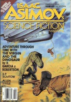 Image du vendeur pour Isaac ASIMOV'S Science Fiction: February, Feb. 1992 mis en vente par Books from the Crypt