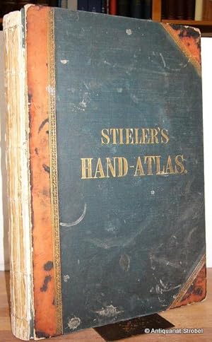 Adolf Stieler's Handatlas über alle Theile der Erde und über das Weltgebäude. 95 Karten.