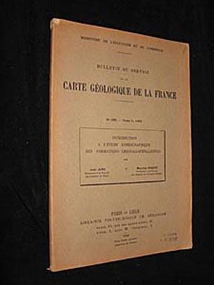 Imagen del vendedor de Bulletin du service de la carte gologique de la France, n 235, tome L, 1952 a la venta por Abraxas-libris