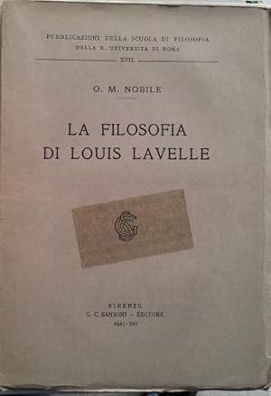 La filosofia di Louis Lavelle