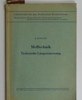 Image du vendeur pour Metechnik,Technische Lngenmessung, mis en vente par Antiquariat Kastanienhof