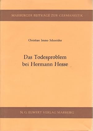 Das Todesproblem Bei Hermann Hesse