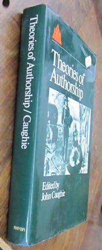 Bild des Verkufers fr Theories of Authorship zum Verkauf von Atlantic Bookshop
