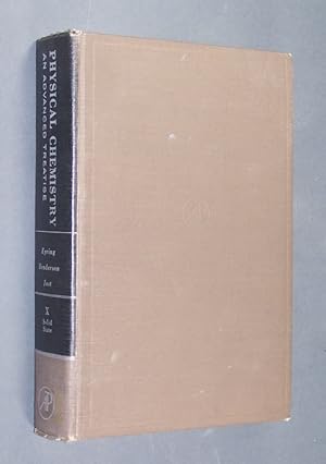 Bild des Verkufers fr Physical Chemistry. An advanced Treatise. Volume X (10): Solid State. Edited by Wilhelm Jost. zum Verkauf von Antiquariat Kretzer