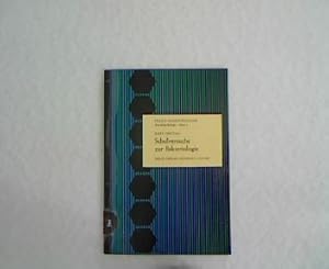 Seller image for Schulversuche zur Bakteriologie. for sale by Antiquariat Bookfarm