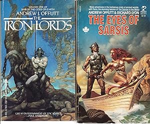 Seller image for ANDREW J. OFFUTT" FANTASY NOVELS: The Iron Lords / The Eyes of Sarsis for sale by John McCormick