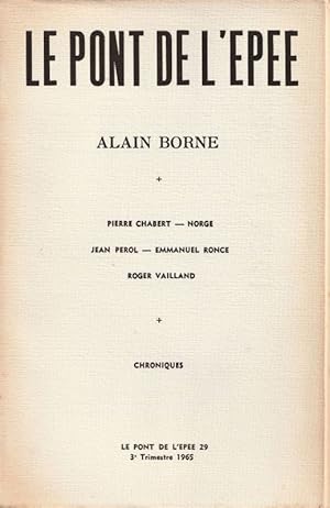 Seller image for ALAIN BORNE for sale by ARTLINK