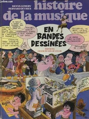 Seller image for HISTOIRE DE LA MUSIQUE EN BANDES DESSINEES TOME I DE L ANTIQUITE A MOZART for sale by Le-Livre