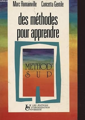 Bild des Verkufers fr DES METHODES POUR APPRENDRE zum Verkauf von Le-Livre