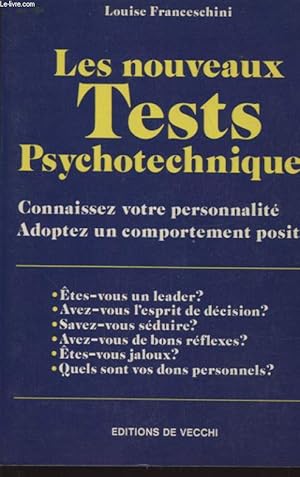 Seller image for LES NOUVEAUX TESTS PSYCHOTECHNIQUES for sale by Le-Livre