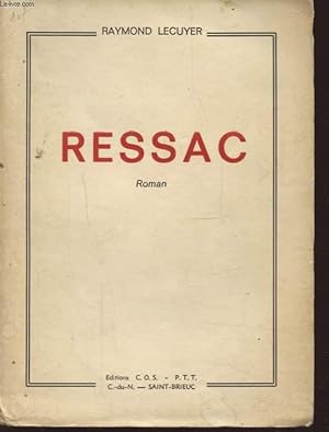 Imagen del vendedor de RESSAC a la venta por Le-Livre