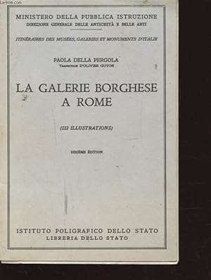 Bild des Verkufers fr LA GALERIE BORGHESE A ROME zum Verkauf von Le-Livre