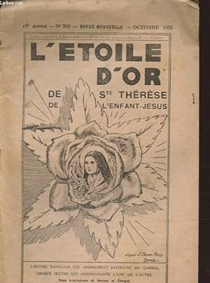 Seller image for L ETOILE D OR DE ST THERESE DE L ENFANT JESUS N°202 for sale by Le-Livre
