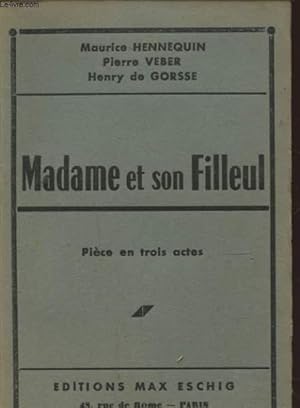 Bild des Verkufers fr MADAME ET SON FILLEUL zum Verkauf von Le-Livre