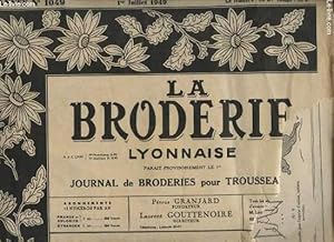 Bild des Verkufers fr LA BRODERIE LYONNAISE N1049 : 1 JUILLET 1949 zum Verkauf von Le-Livre