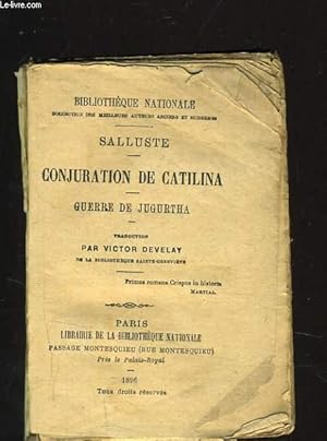 Bild des Verkufers fr CONJURATION DE CATILINA - GUERRE DE JUGURTHA zum Verkauf von Le-Livre