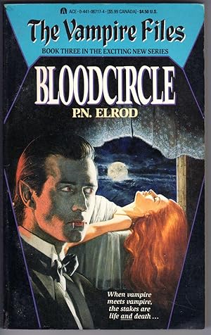 Immagine del venditore per BLOODCIRCLE (The Vampire Files: Book Three) venduto da Mirror Image Book