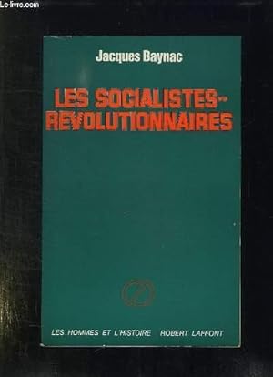 Seller image for LES SOCIALISTES REVOLUTIONNAIRES DE MARS 1881 A MARS 1917. for sale by Le-Livre