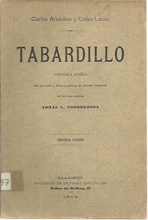 Seller image for TABARDILLO. for sale by Librera Javier Fernndez