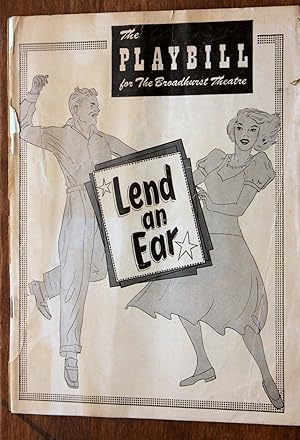 The Playbill for the Broadhurst Theatre