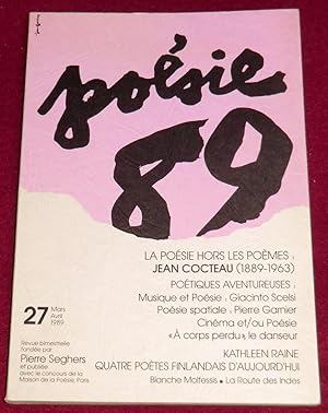 Image du vendeur pour POESIE 89 - N 27 (Jean Cocteau. Etc) mis en vente par LE BOUQUINISTE