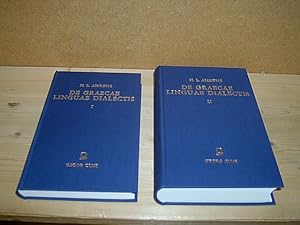 De Graecae linguae dialectis. 2 Bände (I: De dialectis aeolicis et pseudaeolicis. II: De dialecto...