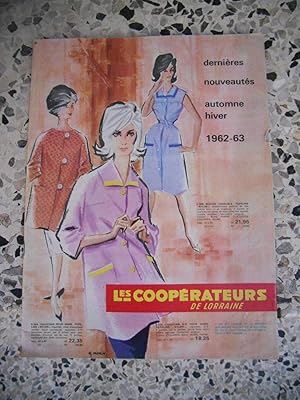 Image du vendeur pour Les Cooperateurs de Lorraine - automne hiver 1962 63 mis en vente par Frederic Delbos