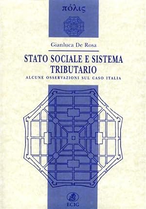 Immagine del venditore per Stato sociale e sistema tributario. Alcune osservazioni sul caso Italia. venduto da FIRENZELIBRI SRL