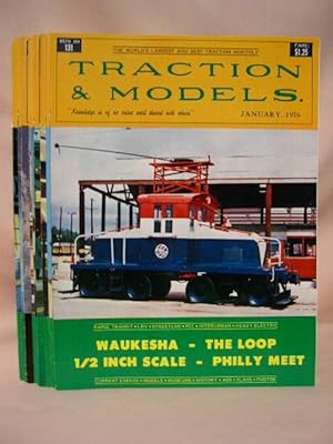 Bild des Verkufers fr TRACTION & MODELS #s 131 THRU 142; JANUARY, 1976, VOLUME 11, NO. 11, THRU DECEMBER 1976, VOLUME 12, NO. 10 zum Verkauf von Robert Gavora, Fine & Rare Books, ABAA