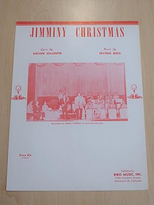Jimminy Christmas [ Vintage Sheet Music ]