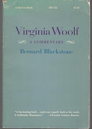 Seller image for Virginia Woolf: A Commentary for sale by Dorley House Books, Inc.