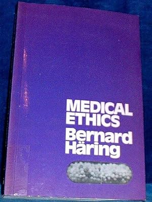 Seller image for MEDICAL ETHICS for sale by Abbey Antiquarian Books