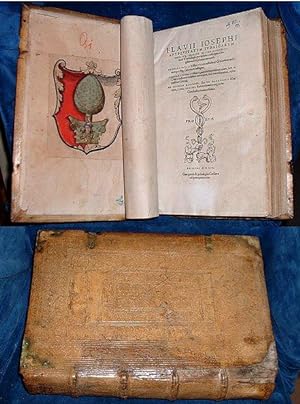 FLAVII JOSEPHI ANTIQUITATUM JUDAICARUM Libri XX. Adiecta in Fine Appendicis loco Vita Josephi per...