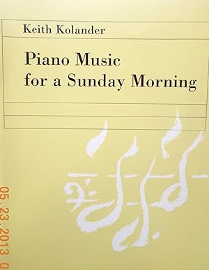 Seller image for Piano Music for a Sunday Morning for sale by Faith In Print