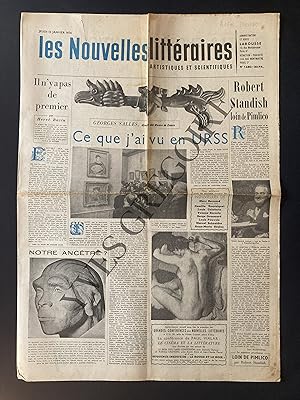 LES NOUVELLES LITTERAIRES-N°1480-12 JANVIER 1956