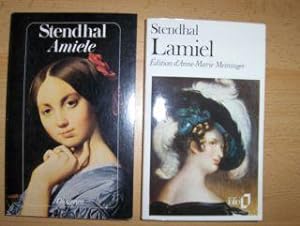 Seller image for Amiele / Lamiel. 2 Taschenbcher - Livres de Poche Versions DEUTSCH / FRANCAIS. for sale by Antiquariat am Ungererbad-Wilfrid Robin