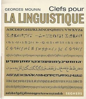 Image du vendeur pour Clefs pour la Linguistique mis en vente par LES TEMPS MODERNES