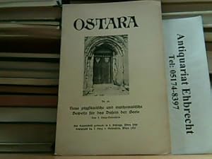 Bild des Verkufers fr Ostara - Bcherei der Blonden. Nr. 35: Neue physikalische und mathematische Beweise fr das Dasein der Seele. zum Verkauf von Antiquariat Ehbrecht - Preis inkl. MwSt.