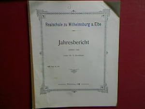Seller image for Schulnachrichten. - Realschule zu Wilhelmsburg a. Elbe - Jahresbericht ber das Schuljahr 1909 (Progr.Nr. 456) for sale by books4less (Versandantiquariat Petra Gros GmbH & Co. KG)