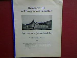 Bild des Verkufers fr Schulnachrichten. - in : Realschule mit Progymnasium zu Aue - 16. Jahresbericht 1913 (Progr.Nr. 804) zum Verkauf von books4less (Versandantiquariat Petra Gros GmbH & Co. KG)