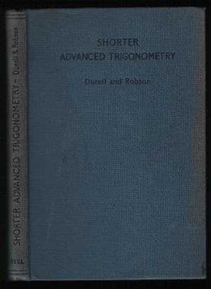 Bild des Verkufers fr Shorter Advanced Trigonometry zum Verkauf von N. Marsden